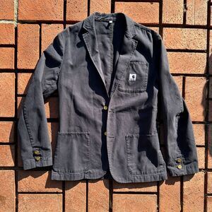 Vintage Carhartt x Adam Kimmel Jacket - Mens S - Blue - 2 Button Cotton Blazer